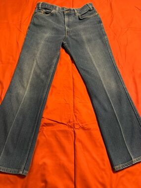 2 Pairs of men’s Levi-Strauss Men's Straight-Leg Jeans in Faded Blue Denim